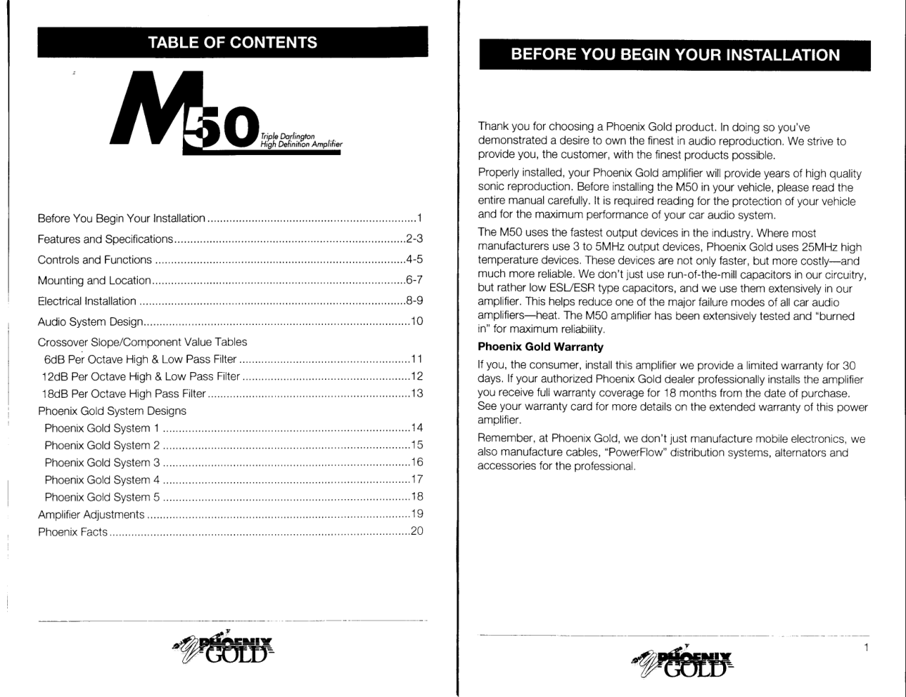 M50 manual page 2