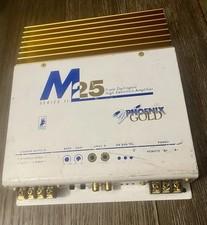 VINTAGE Phoenix gold M25 Series 2 Car Amplifier Old School Amp Used Working Auto