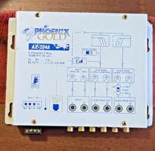 Phoenix Gold AX-204A 2way Asymmetrical Electronic Crossover Old School Car Audio